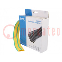 Heat shrink sleeve; glueless; 2: 1; 25.4mm; L: 3.5m; polyolefine