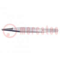 Tweezers; replaceable tips; Blade tip shape: rounded; ESD