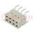 Socket; PCB to PCB; female; Dubox®; 2.54mm; PIN: 8; THT; 2A; straight