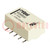 Relay: electromagnetic; DPDT; Ucoil: 3VDC; 2A; 0.5A/125VAC; SMD
