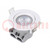 Lamp: LED spotlight; 220/240VAC; 5W; neutral white; 36°; 4000K