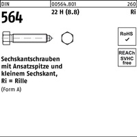 Sechskantschraube DIN 564 Ansatzspitze A