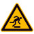 Warnschild,Alu,Warnung vor Hindernissen am Boden,10,0 cm DIN EN ISO 7010 W007 ASR A1.3 W007