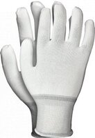 Rękawice tkaninowe Reis, Rnylonex, nylon, rozmiar 7, biały