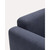 Canapé modulable Neom 3 places bleu 263 cm