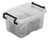 Opbergbox 0,4 L Strata transparant plastic