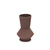 Monells keramische vaas in bruin, 24 cm