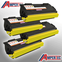 4 Ampertec Toner kompatibel mit Brother TN-6600 schwarz