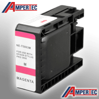 Ampertec Tinte ersetzt Epson C13T580300 magenta