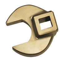 Hahnenfuß-Schlüssel Maulform, funkenfrei, Vierkantaufnahme 1/2 ", 16 mm