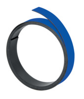 Magnetband, beschriftbar, 1000 mm x 10 mm, blau