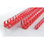 Plastikbinderücken CombBind, A4, PVC, 10 mm, 100 Stück, rot