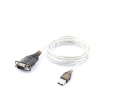 Sabrent SBT-FTDI serial cable Black, White 1.8 m USB Type-A DB-9