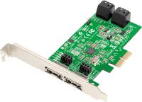 Dawicontrol DC-624E RAID kontroler RAID PCI Express x2 2.0