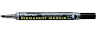 Pentel NLF60-AO permanente marker Zwart 12 stuk(s)