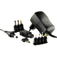 Schwaiger NG1000USB 011 Netzteil & Spannungsumwandler Drinnen 16,5 W Schwarz