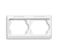 Busch-Jaeger 1754-0-4066 Plaque de commutation et obturateur Blanc