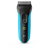 Braun 3-3040s Foil shaver Trimmer Black, Blue