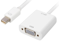 Sharkoon 0.15m, Mini DisplayPort/VGA 0,15 m VGA (D-Sub) Weiß