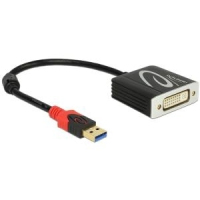 DeLOCK 62737 Videokabel-Adapter 0,2 m DVI-I Schwarz