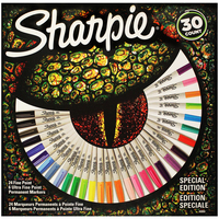 Sharpie 2061127 marcador 30 pieza(s) Punta fina Multicolor