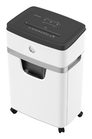HP OneShred 18CC iratmegsemmisítő Részecskevágás 65 dB 22 cm Fehér, Fekete
