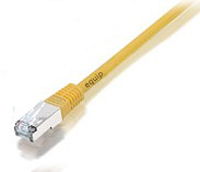 Equip 705467 kabel sieciowy Żółty 0,5 m Cat5e SF/UTP (S-FTP)