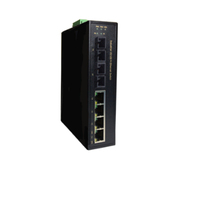 Barox PC-IA500 Netzwerk-Switch Unmanaged L2 Fast Ethernet (10/100) Schwarz
