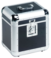 Roadinger 30110035 Audiogeräte-Koffer/Tasche Aufzeichnungen Hard-Case Sperrholz Schwarz, Silber