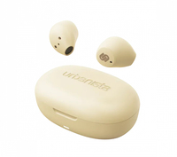 Urbanista Lisbon Kopfhörer Kabellos im Ohr Anrufe/Musik Bluetooth Cremefarben