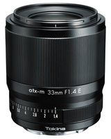 Tokina atx-m 33mm F1.4 E MILC Standardobjektiv Schwarz