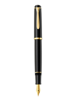 Pelikan Classic 200 stylo-plume Système de remplissage cartouche Noir, Or 1 pièce(s)