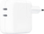 Apple MNWP3ZM/A ładowarka do urządzeń przenośnych Laptop, Smartfon, Smartwatch, Tablet Biały Prąd przemienny Wewnętrzna