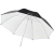 Walimex 17658 paraplu Zwart, Wit