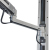 Ergotron LX Sit-Stand Wall Mount LCD Arm 106,7 cm (42") Roestvrijstaal Muur