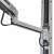 Ergotron LX Sit-Stand Wall Mount LCD Arm 106,7 cm (42") Rozsdamentes acél Fali