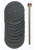 Proxxon 28808 fornitura per utensili rotanti per lucidatura