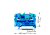 Wago 2002-1204 klemmenblok Blauw