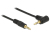 DeLOCK 0.5m 3.5mm M/M audio kabel 0,5 m Zwart