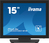 iiyama ProLite T1532MSC-B1S monitor komputerowy 38,1 cm (15") 1024 x 768 px XGA LCD Ekran dotykowy Czarny