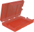 Inter-Tech 88885393 tárolóegység tok Suitcase case Műanyag Vörös