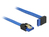 DeLOCK 84997 SATA-kabel 0,5 m SATA 7-pin Zwart, Blauw