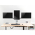 LogiLink BP0052 monitor mount / stand 81.3 cm (32") Metallic Desk