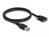 DeLOCK 87799 USB Kabel 1 m USB 3.2 Gen 1 (3.1 Gen 1) USB A Micro-USB B Schwarz