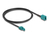 DeLOCK 90129 coax-kabel 1 m Mini FAKRA Z Aqua-kleur, Zwart