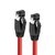 Microconnect MC-SFTP801R networking cable Red 1 m Cat8.1 S/FTP (S-STP)