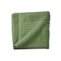 Handtuch Leonora 100%Baumwolle Premium moosgrün 50,0x100,0 cm von Kela