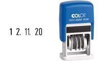 COLOP Tampon dateur Mini Dater S120 SD, mois en chiffres (62518104)