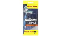 Gillette Rasoir jetable Blue II Plus, pack de 7 (6431050)