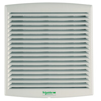 ClimaSys CV - ventilateur 85m3/h - 24Vcc - IP54 - avec grille et filtre G2 (NSYCVF85M24DPF)